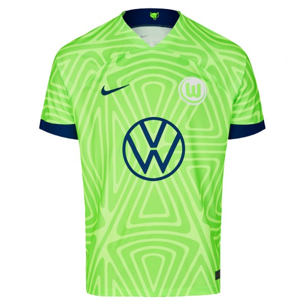 Tailandia Camiseta Wolfsburg Primera equipo 2022-23 Verde